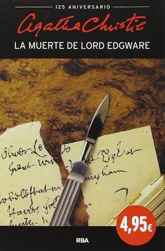 La muerte de lord Edgware, de Agatha Christie - RBA Libros