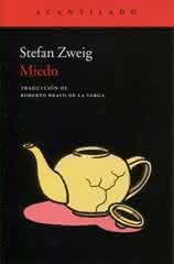 Miedo, de Stefan Zweig - Acantilado Miedo, de Stefan Zweig - Acantilado
