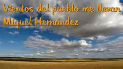 Reproducir poema: Vientos del pueblo, de Miguel Hernández | Inmaculada de Miguel Historias y poemas