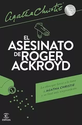 El asesinato de Roger Ackroyd, de Agatha Christie - Espasa