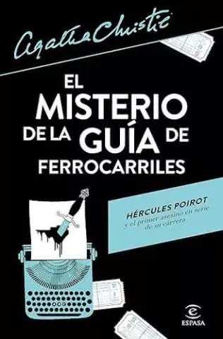 El misterio de la guía de ferrocarriles, de Agatha Christie - Espasa