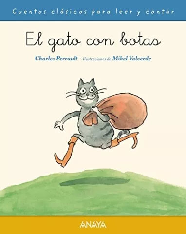 El gato con botas, de Charles Perrault - Anaya Infantil y Juvenil