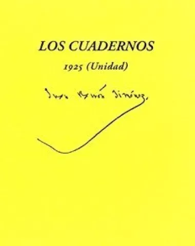Los cuadernos - 1925, de Juan Ramón Jiménez - Editorial Renacimiento