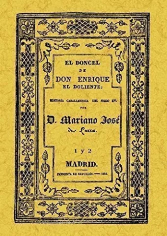 El Doncel de Don Enrique el Doliente II, de Mariano José de Larra - Editorial Maxtor
