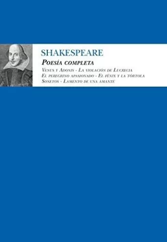 Poesía completa, de William Shakespeare - Editorial Almuzara