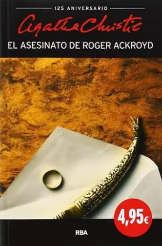 El asesinato de Roger Ackroyd, de Agatha Christie - RBA Libros