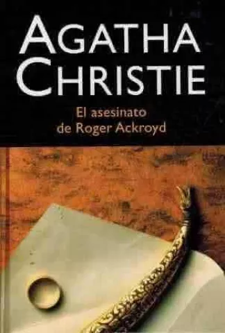 El asesinato de Roger Ackroyd, de Agatha Christie - Editorial Molino